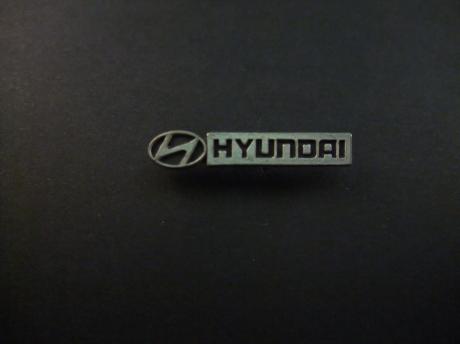 Hyundai logo zilverkleurig